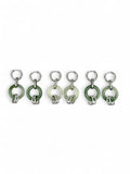 Chime Jade Earrings - Silver