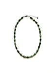 Jin Jade Necklace - Deep Green