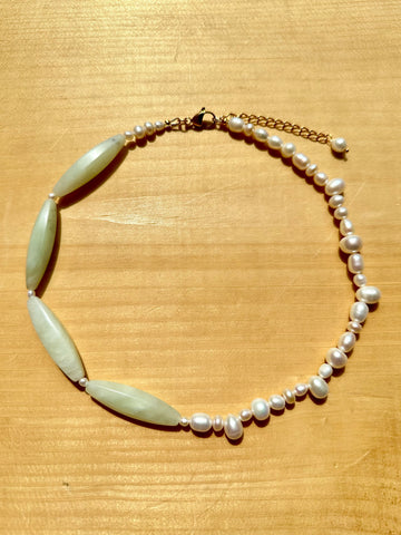 Nephrite Jade Necklace V