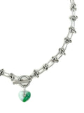 Jade Heart Necklace III
