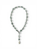 Jade Chain + Pearl Drop 3-way Necklace