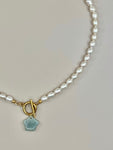 Jade Star x Pearl Necklace