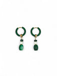 Jade x Pearl Drop Earrings