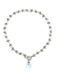 White Jade Lock Necklace