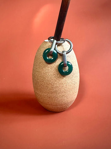 Kala Jade Hoop Earrings