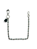 Dark Green Jade Blessing x Dragon Convertible Pant Chain