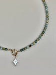 Aster Necklace - Blue/Gold