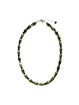 Jin Jade Necklace - Dark Green