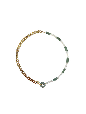 Duality Balance Jade Necklace