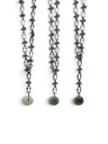 Jade Disk 3-way Necklace