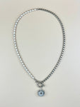 Grey Jade x Pearl Duality Necklace