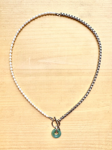Custom Duality Jade Necklace