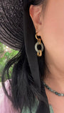 Chime Jade Earrings - Gold