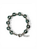 Deep Green - Jade Chainmail Bracelet