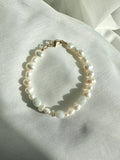 Pearl x Blue Jade Bracelet