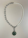 3-way Jade x Pearl Necklace