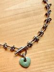 Jade Heart Necklace II