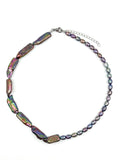 Peacock Pearl Duality Necklace