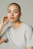 Jade IO Earrings - Gold
