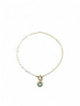 Jade Disk Pearl Duality Necklace