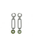 Jade Ios Earrings - Large