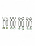 Jade Ios Earrings - Large