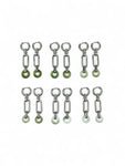 Jade Ios Earrings - Small