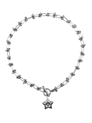 Puffy Star Necklace
