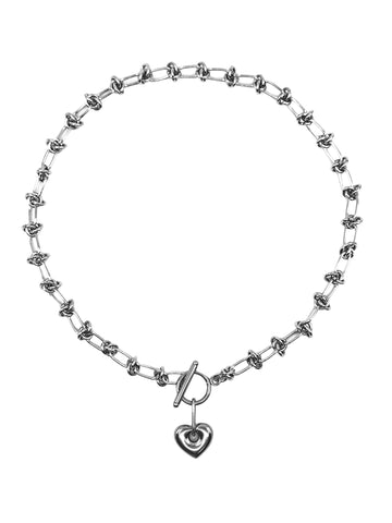 Puffy Heart Necklace