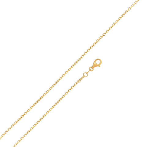 10KT Gold Anchor Chain