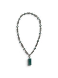 Bright Green Jade Convertible Pant Chain