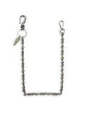 White-Olive Jade Key Convertible Pant Chain