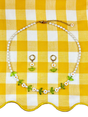 Daisy Necklace Set