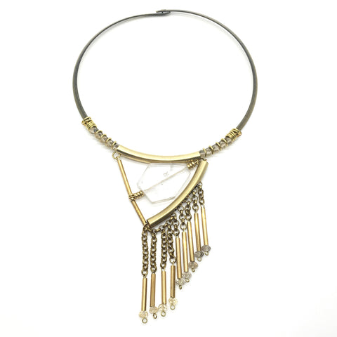 Hermera Necklace - Quartz