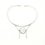 Halo Necklace - Moonstone