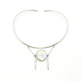 Halo Necklace - Moonstone
