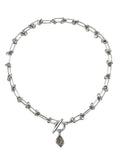 Herkimer Diamond Barb Wire Necklace