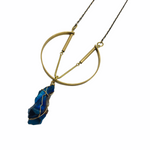 Solas Necklace - Titanium Quartz