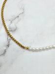 Duality Necklace - Small Gold